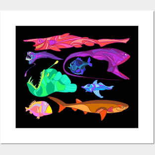 Weird Fishes Posters and Art